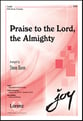 Praise to the Lord the Almighty SATB choral sheet music cover